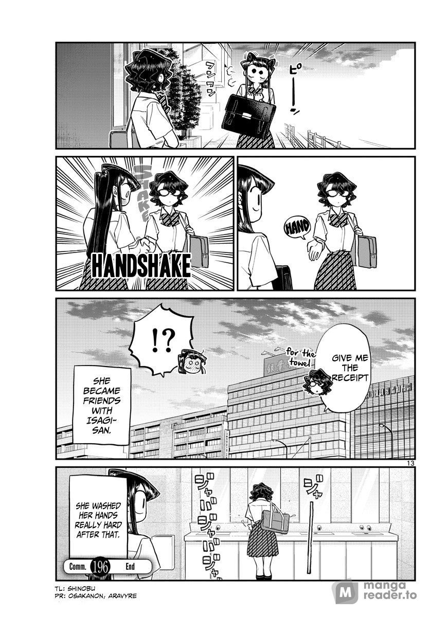 Komi Can’t Communicate, Chapter 196.5 image 13